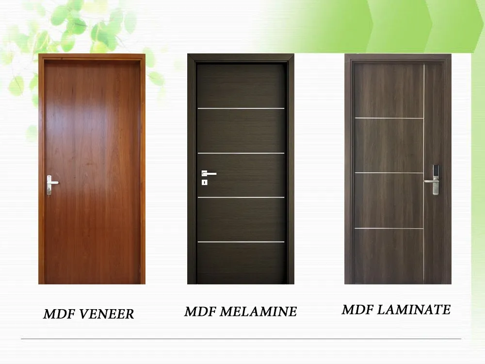 Một số mẫu cửa gỗ công nghiệp MDF - Cửa gỗ phòng ngủ.