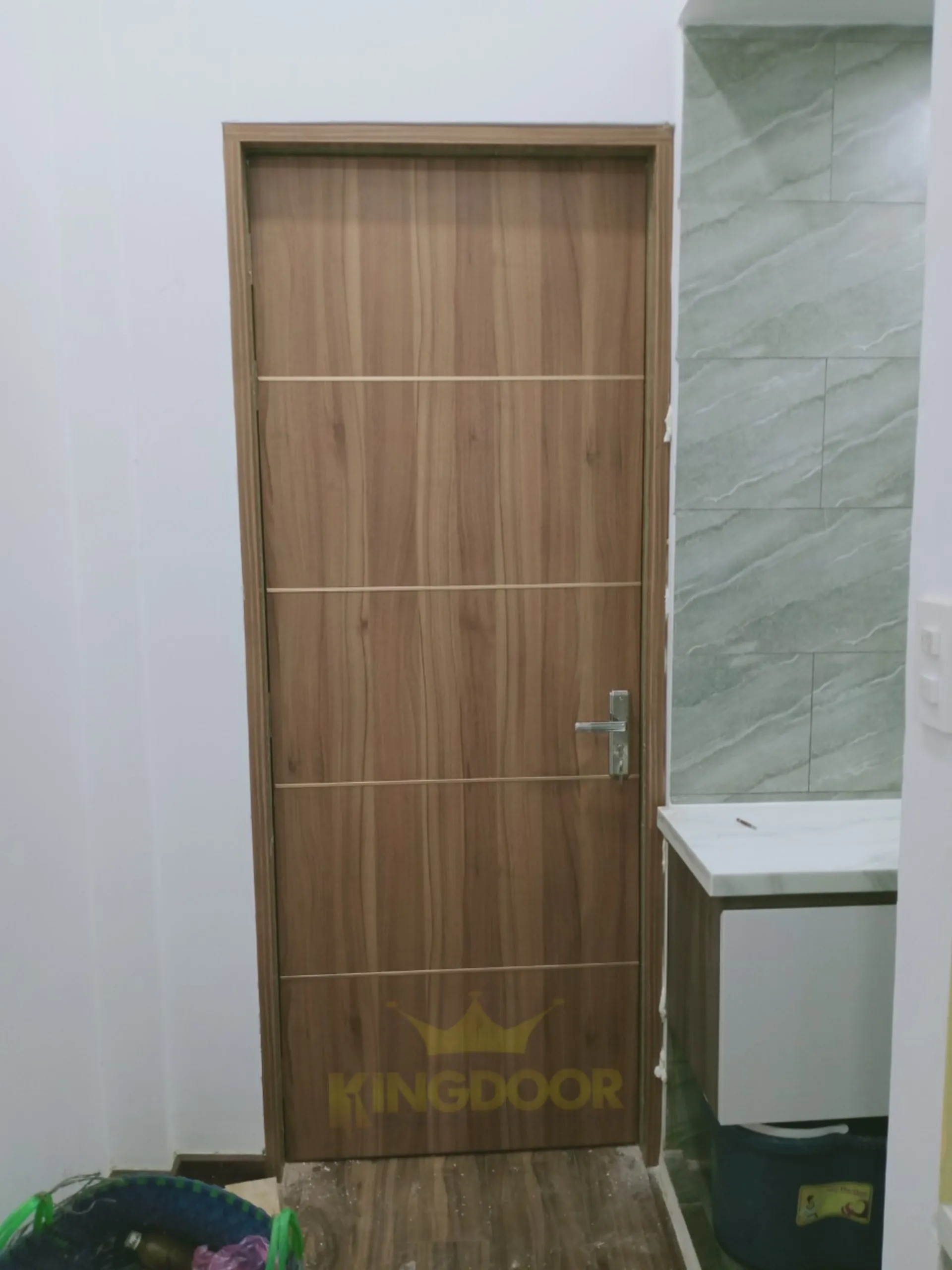 Mẫu cửa gỗ phòng ngủ cao cấp MDF Melamine.