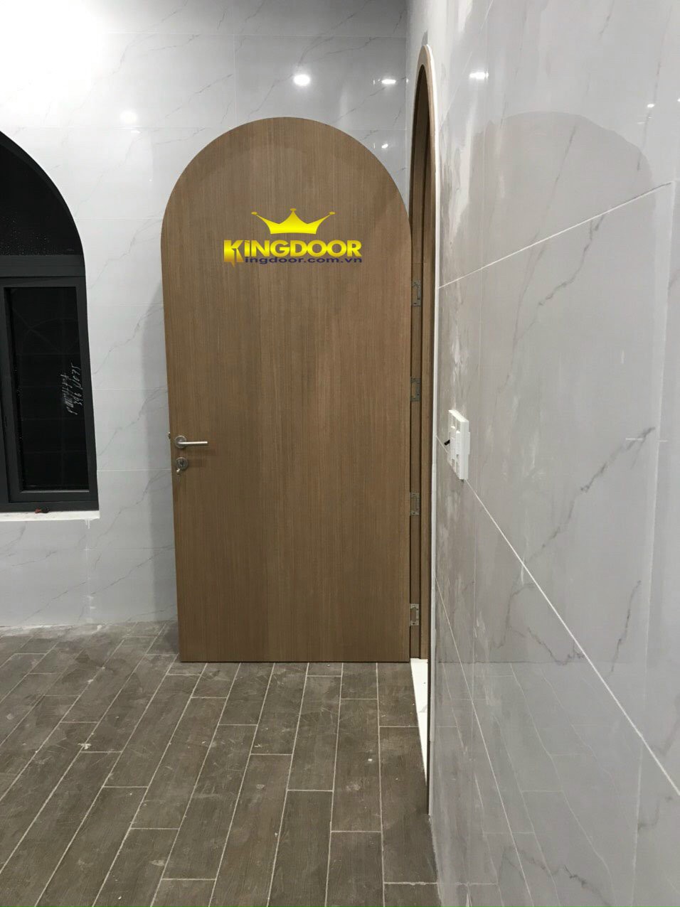 Mẫu cửa vòm của dòng composite giá tốt tại Kingdoor