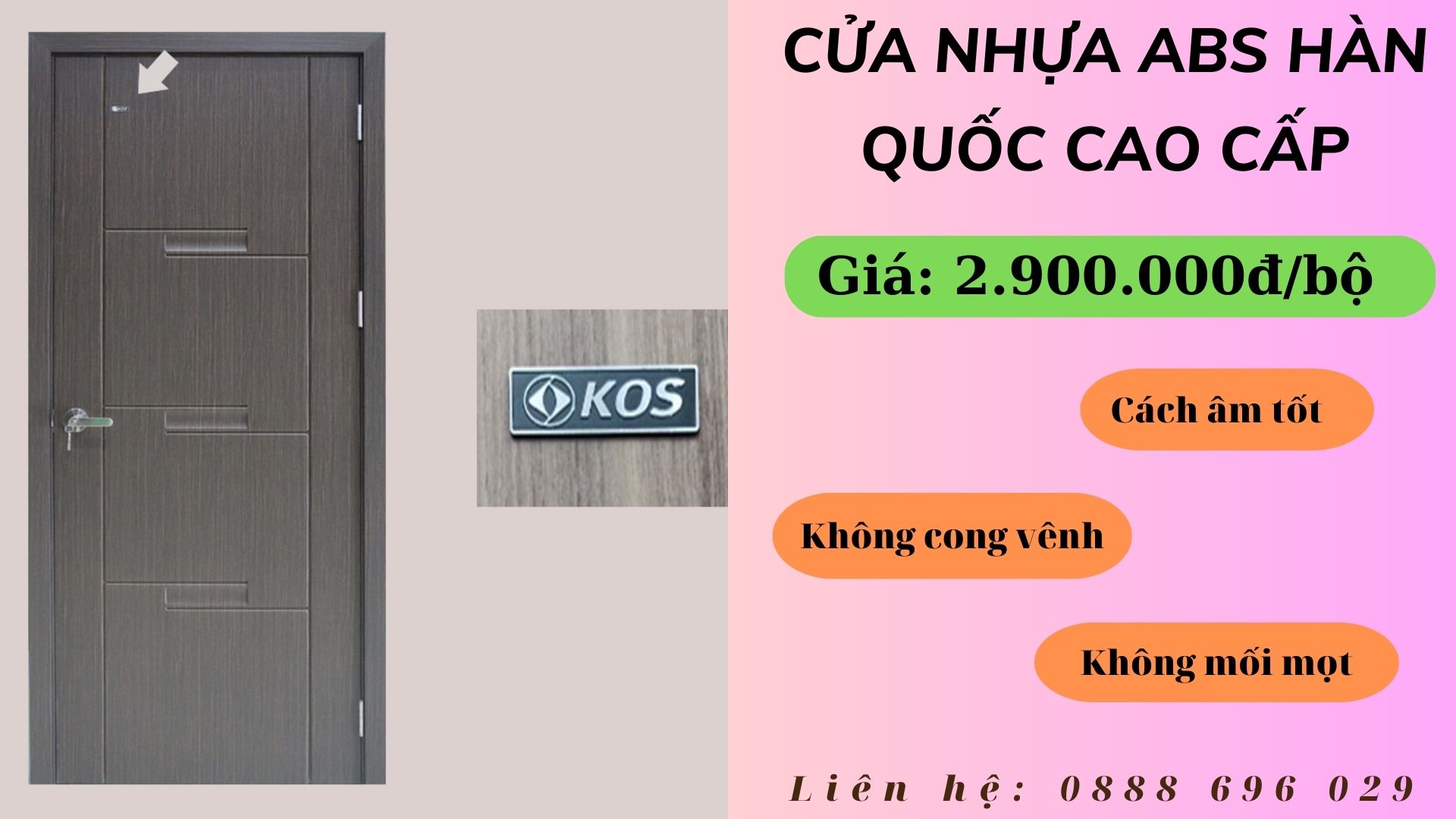 Mẫu cửa nhựa cao cấp giá rẻ tại Bảo Lộc